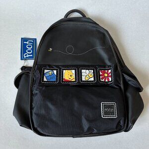 NWT Disney Winnie the Pooh Black Backpack